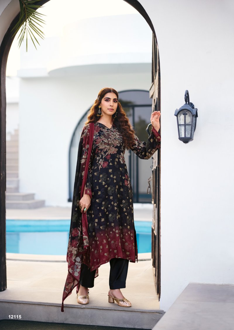 Ether Vol 2 By Sadhana Viscos Pashmina Dress Material 